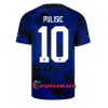 Virallinen Fanipaita Yhdysvallat Christian Pulisic 10 Vieraspelipaita MM-Kisat 2022 - Miesten